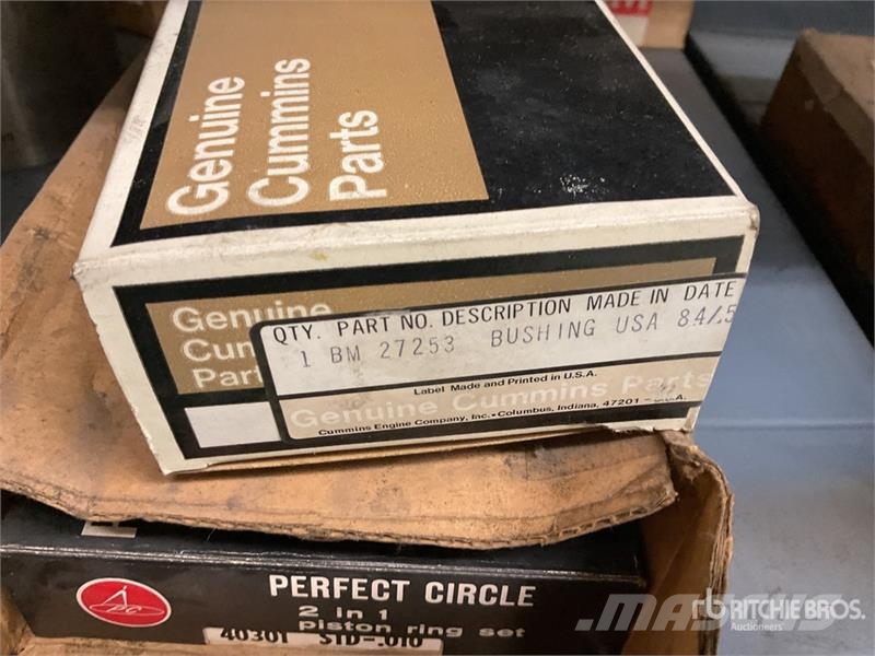 Quantity of Engine Sleeves, Main Bearings, Rod Bea Andre komponenter