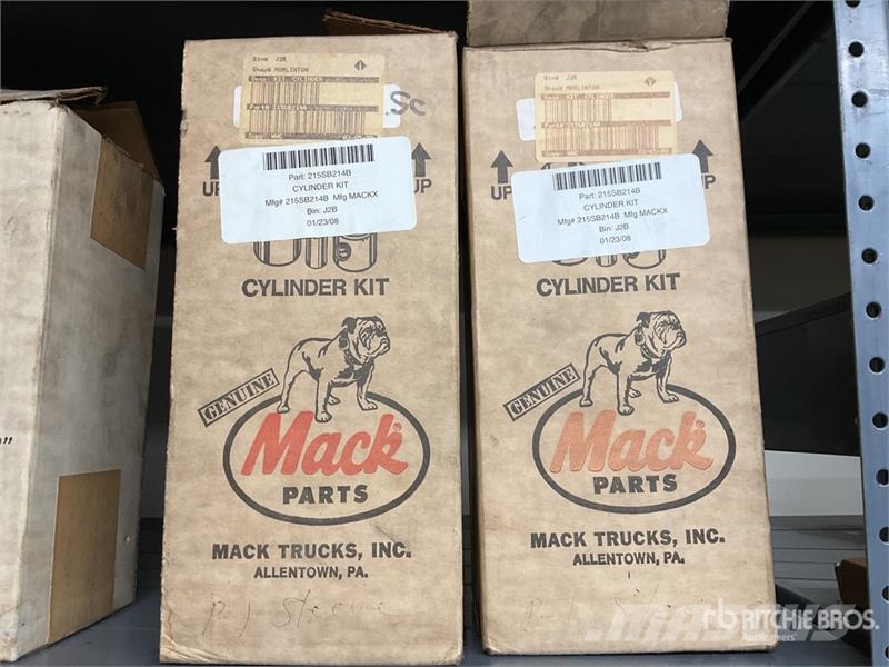 Quantity of Engine Sleeves, Main Bearings, Rod Bea Andre komponenter