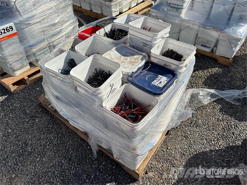 Quantity of Fasteners & Seam Plates 건설 장비 - 기타
