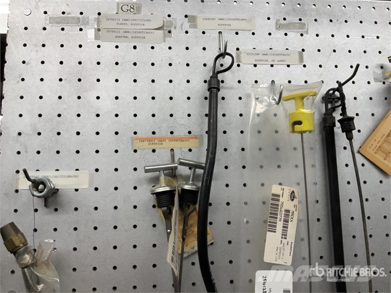 Quantity of Injector Lines and Dipsticks 其他組件