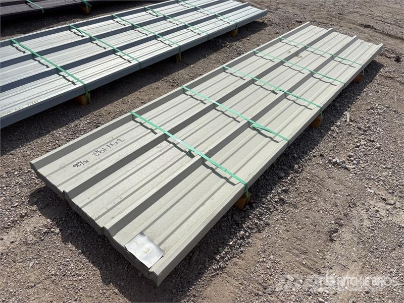 Quantity of Kit Containers 12 ft Steel R Panel - Pacēlāji, vinčas un materiālu lifti