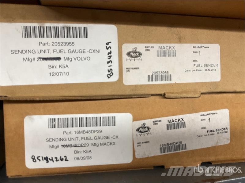 Quantity of Misc. Truck Parts Коммерческий транспорт - Другие
