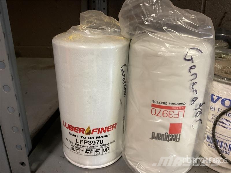Quantity of Oil Filters and Coolant Filters 其他組件