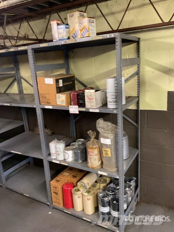 Quantity of Oil Filters and Coolant Filters 其他組件