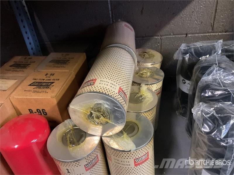 Quantity of Oil Filters and Coolant Filters 其他組件