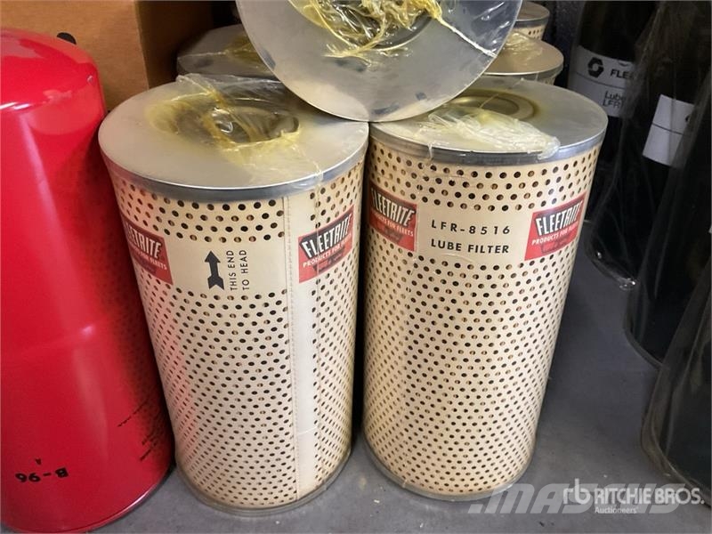 Quantity of Oil Filters and Coolant Filters 其他組件