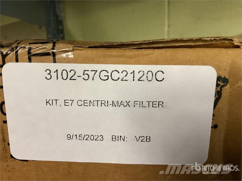 Quantity of Oil Filters and Coolant Filters 其他組件