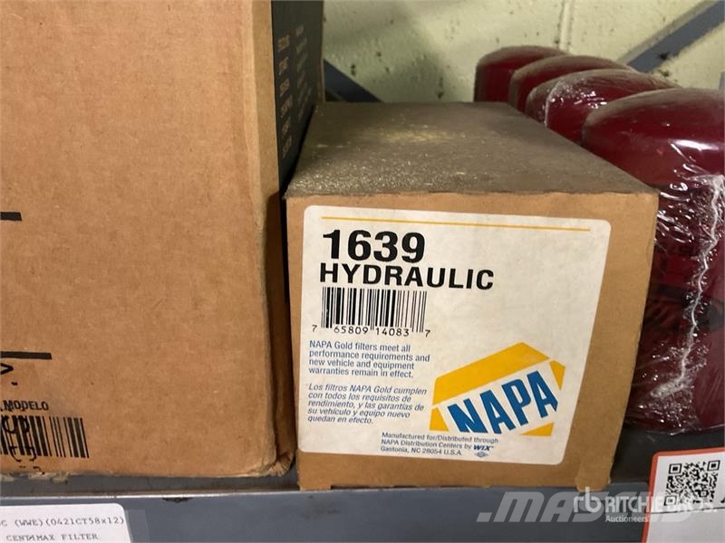 Quantity of Oil Filters and Coolant Filters 其他組件