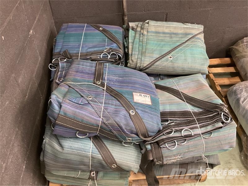 Quantity of Peerless/ITI Chip Trailer Tarps Andet tilbehør