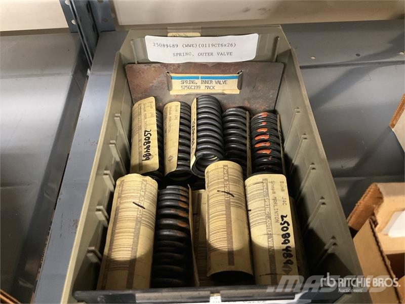 Quantity of Push Rods, Valve Springs, Cummins Fuel 其他組件