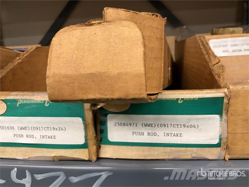 Quantity of Push Rods, Valve Springs, Cummins Fuel 其他組件