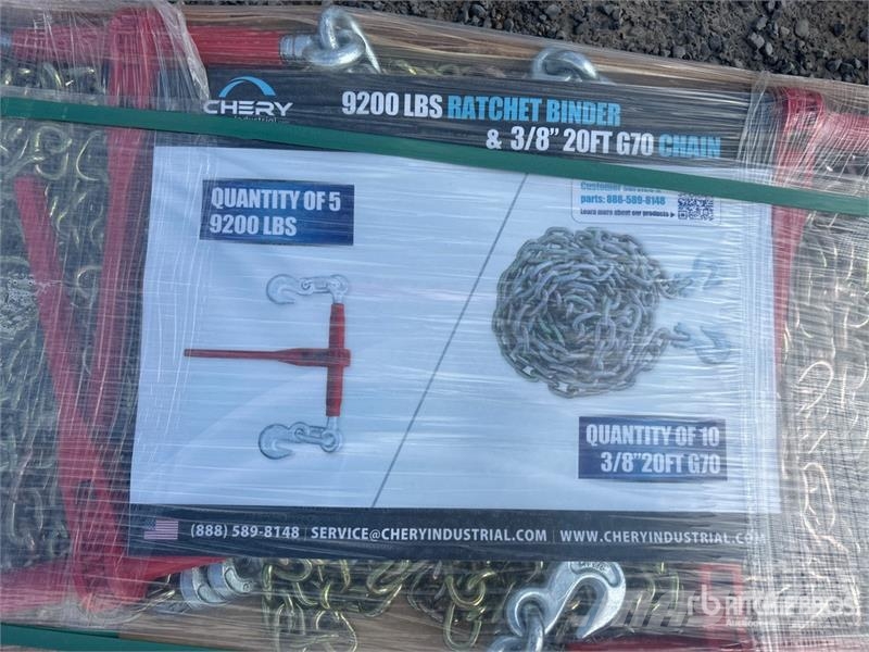  Quantity of Ratchet Binder and Chain (Unused) Otros componentes