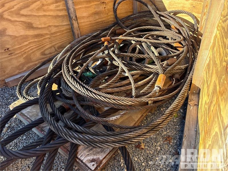 Quantity of Rigging Krandele og udstyr