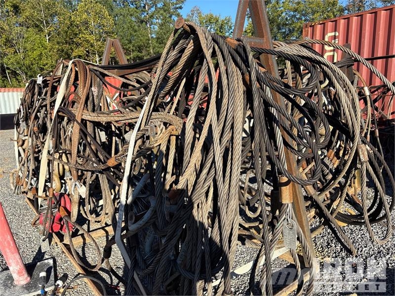 Quantity of Rigging Krandele og udstyr