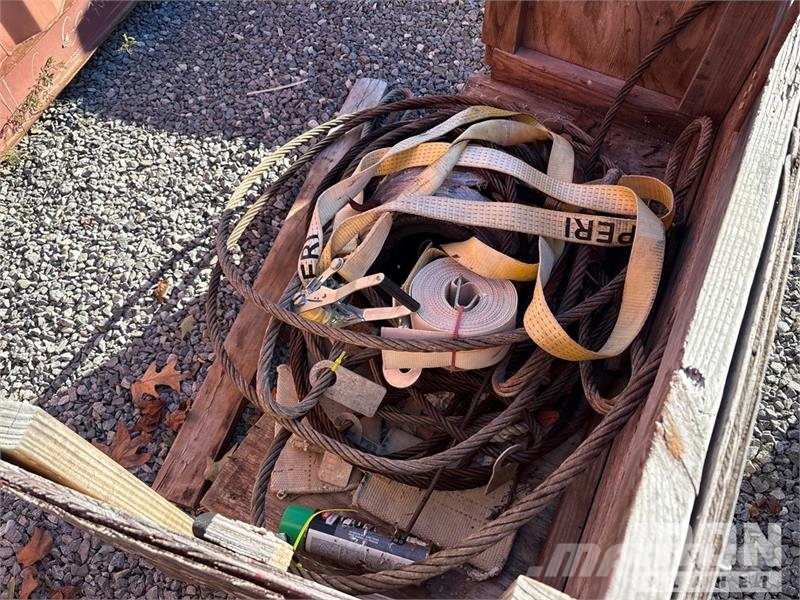Quantity of Rigging Krandele og udstyr