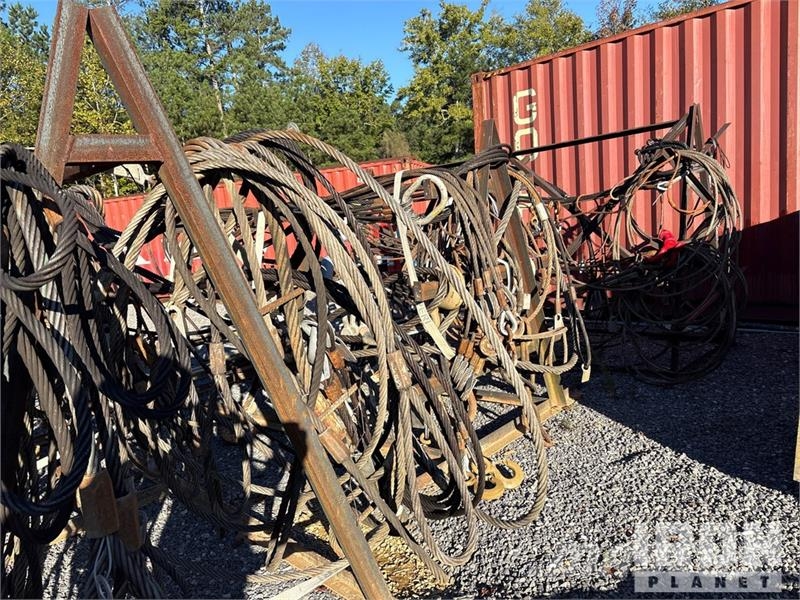 Quantity of Rigging Krandele og udstyr