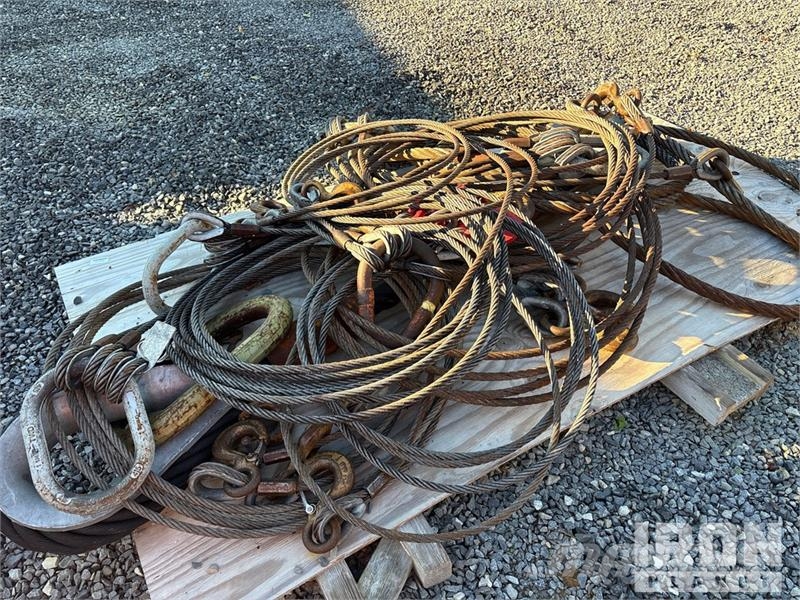Quantity of Rigging Krandele og udstyr