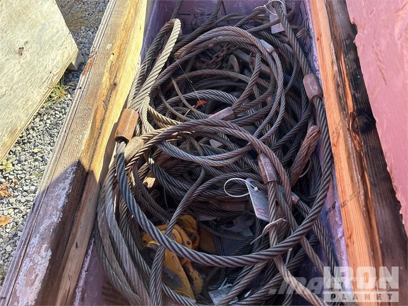 Quantity of Rigging Krandele og udstyr
