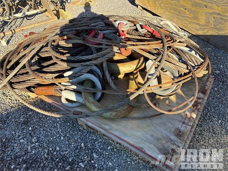 Quantity of Rigging Krandele og udstyr