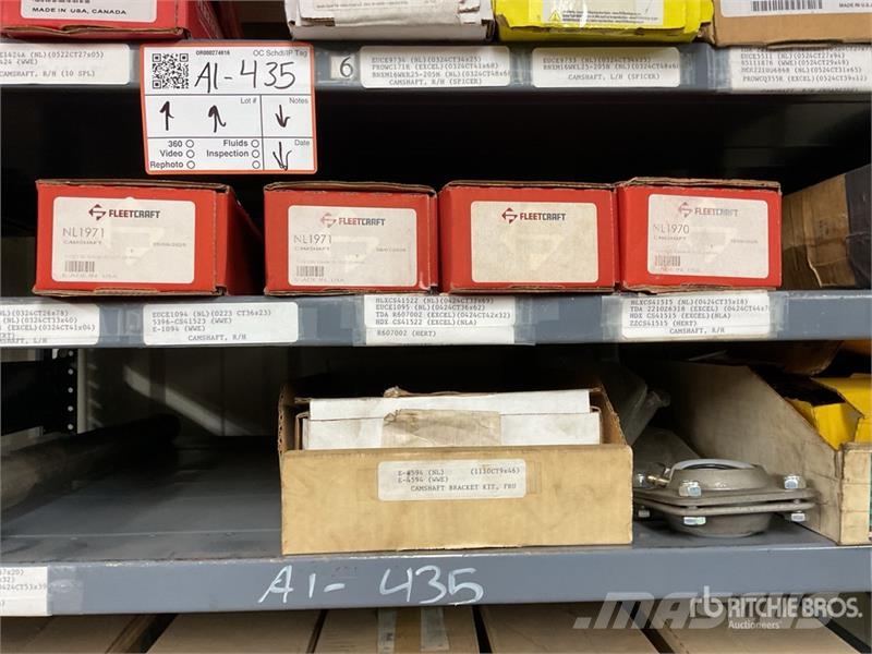 Quantity of S Cams w/Misc. Brake Parts Transport - Altele