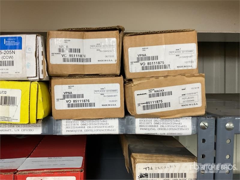 Quantity of S Cams w/Misc. Brake Parts Transport - Altele