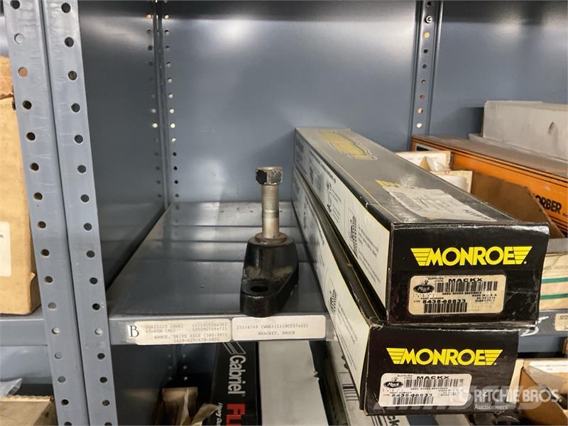  Quantity of Shocks, Air Bags, Tie Rods 其他組件