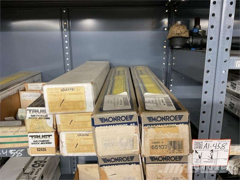  Quantity of Shocks, Air Bags, Tie Rods 其他組件
