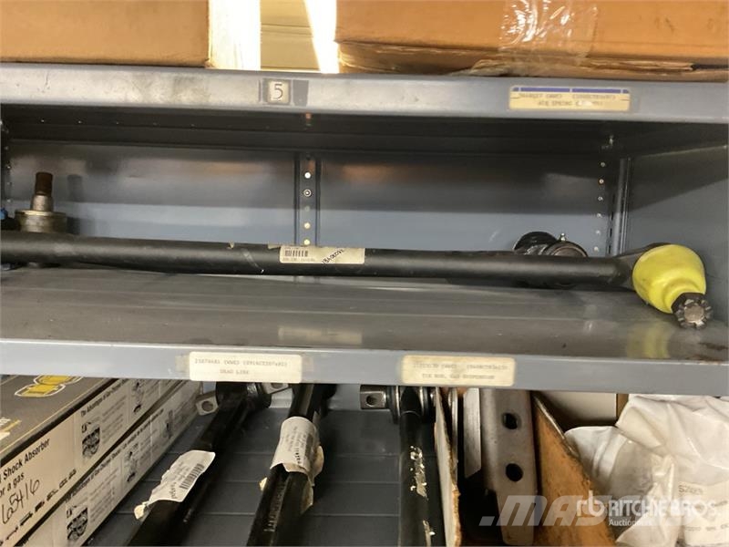  Quantity of Shocks, Air Bags, Tie Rods 其他組件