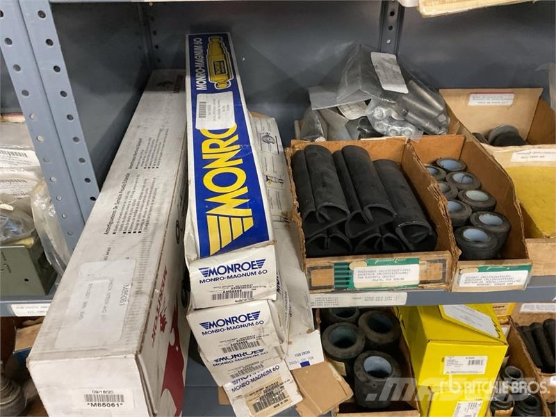  Quantity of Shocks, Air Bags, Tie Rods 其他組件