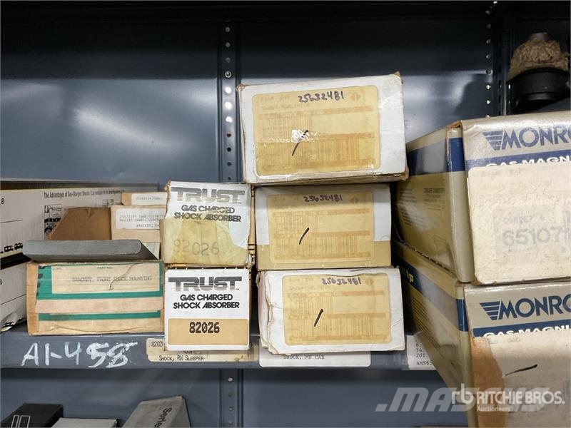  Quantity of Shocks, Air Bags, Tie Rods 其他組件