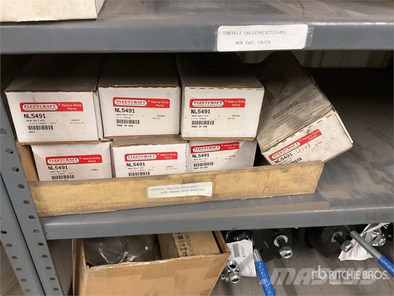  Quantity of Shocks, Brake Chambers, S-Cams & Misce Άλλα εξαρτήματα