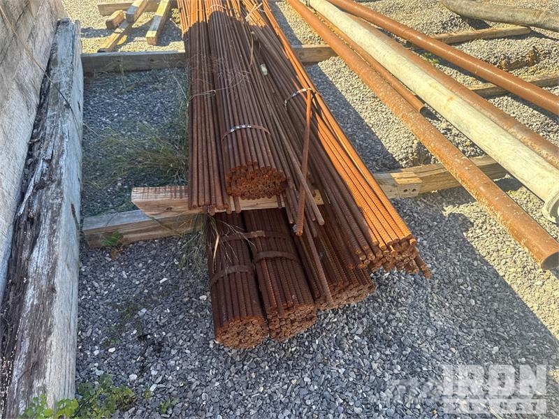 Quantity of Steel Rebar Verricelli, paranchi e sollevatori per materiali