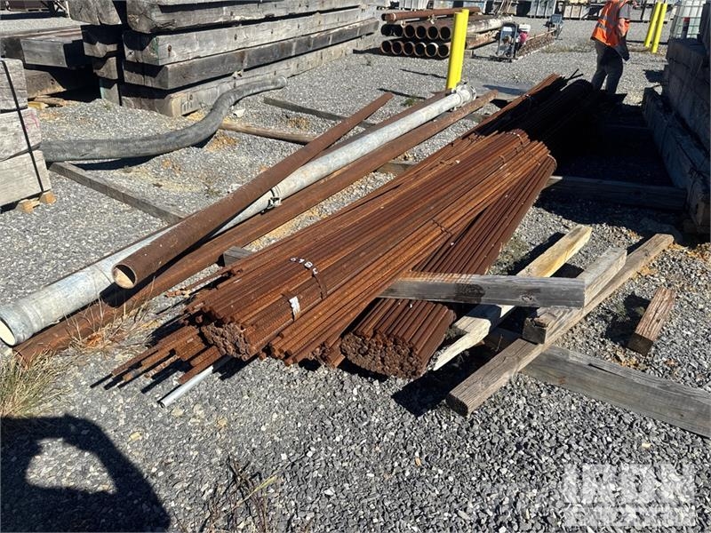 Quantity of Steel Rebar Verricelli, paranchi e sollevatori per materiali