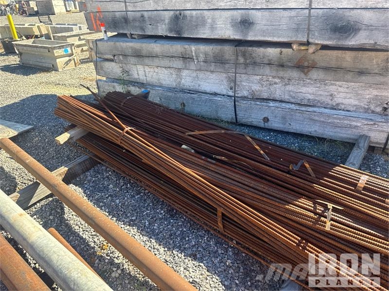 Quantity of Steel Rebar Verricelli, paranchi e sollevatori per materiali