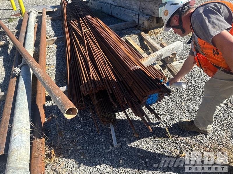 Quantity of Steel Rebar Verricelli, paranchi e sollevatori per materiali
