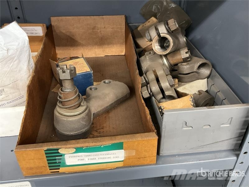  Quantity of Steering and Misc. Parts Коммерческий транспорт - Другие