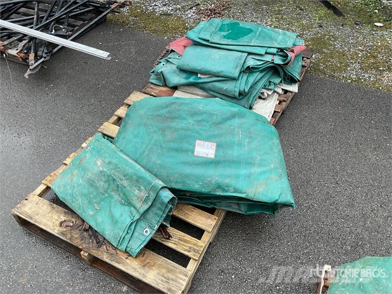 Quantity of Trailer Tarps Andet tilbehør