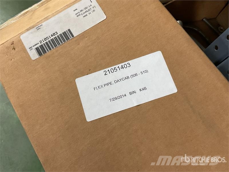 Quantity of Turbo Clamps and Air Intake Ducts, Mis Коммерческий транспорт - Другие