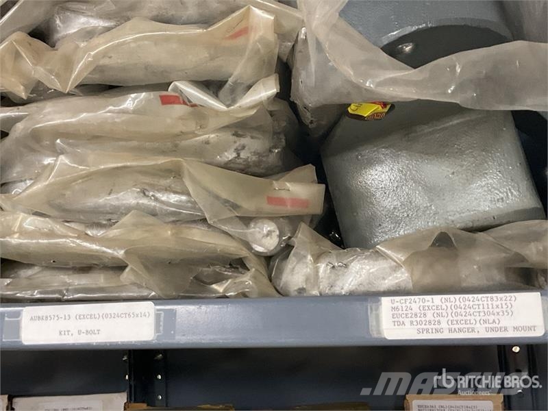  Quantity of U-bolt Kits, Hangers, Misc. Suspension 其他組件