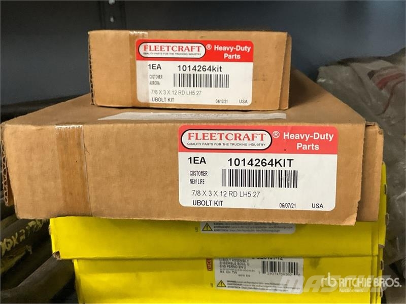  Quantity of U-bolt Kits, Hangers, Misc. Suspension 其他組件