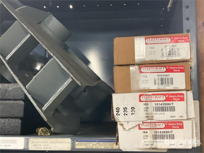  Quantity of U-bolt Kits, Hangers, Misc. Suspension 其他組件