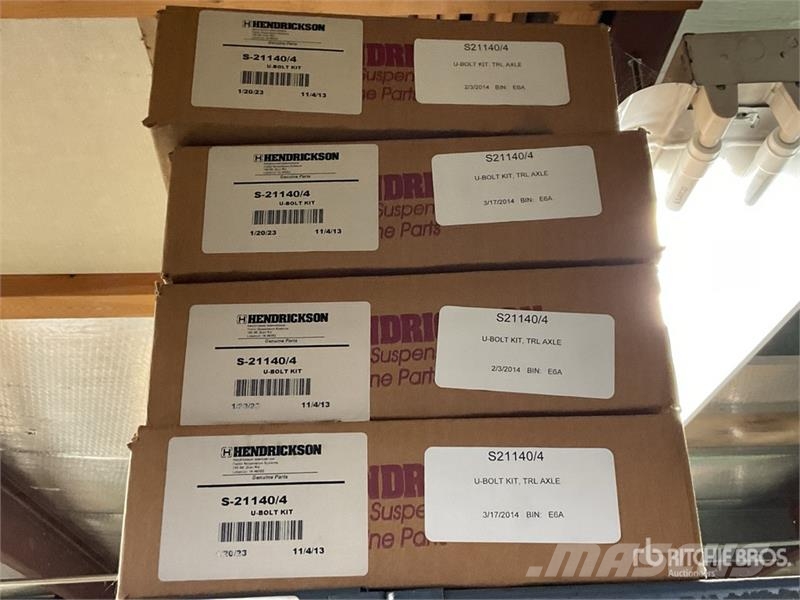  Quantity of U-bolt Kits, Hangers, Misc. Suspension 其他組件