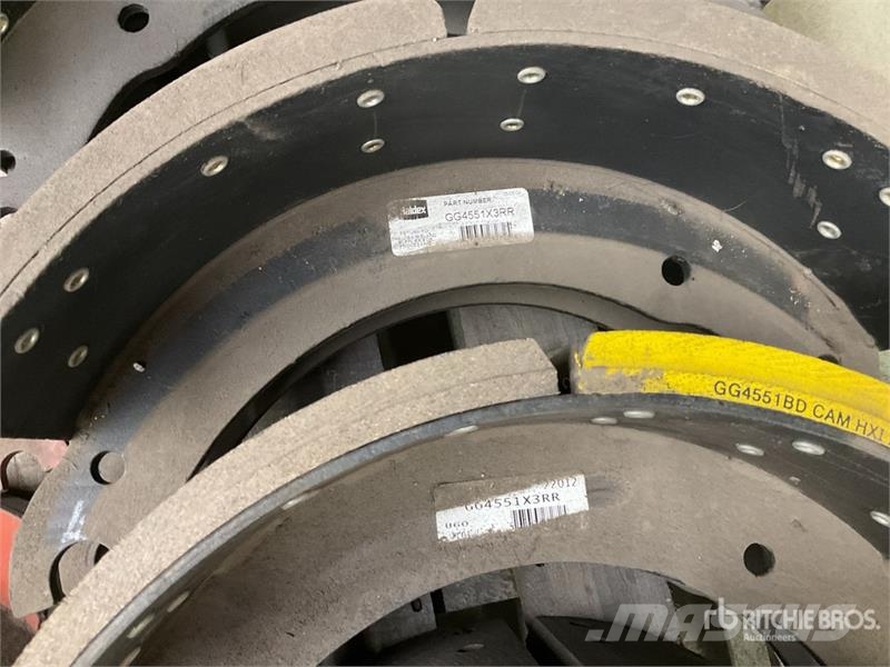  Quantity of Unused Brake Shoes Otros componentes