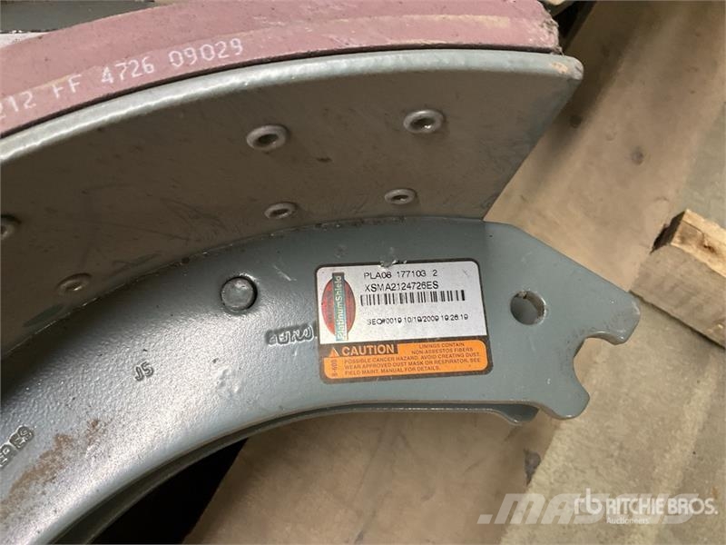  Quantity of Unused Brake Shoes Otros componentes