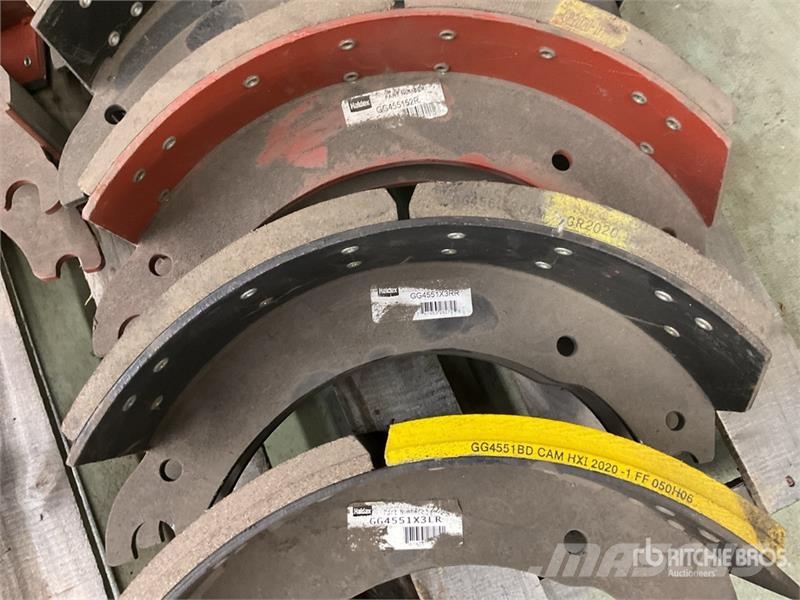  Quantity of Unused Brake Shoes Otros componentes