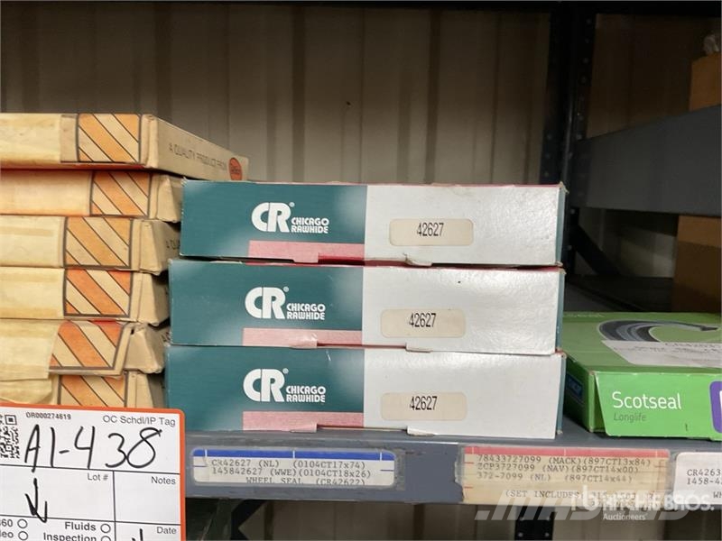 Quantity of Wheel/Hub Seals 其他組件