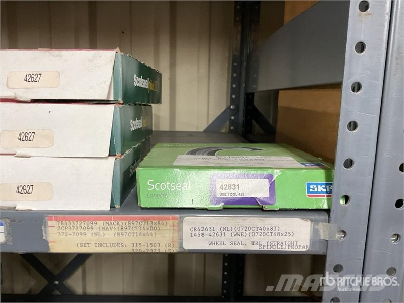 Quantity of Wheel/Hub Seals 其他組件