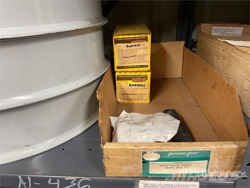  Quantity of Wheels Spacers w/Misc. Brake Items 其他組件