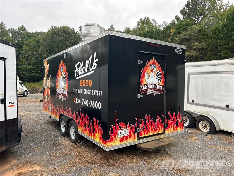 R&S Universal Manafactura Food T/A Concession Trailer 기타 트레일러