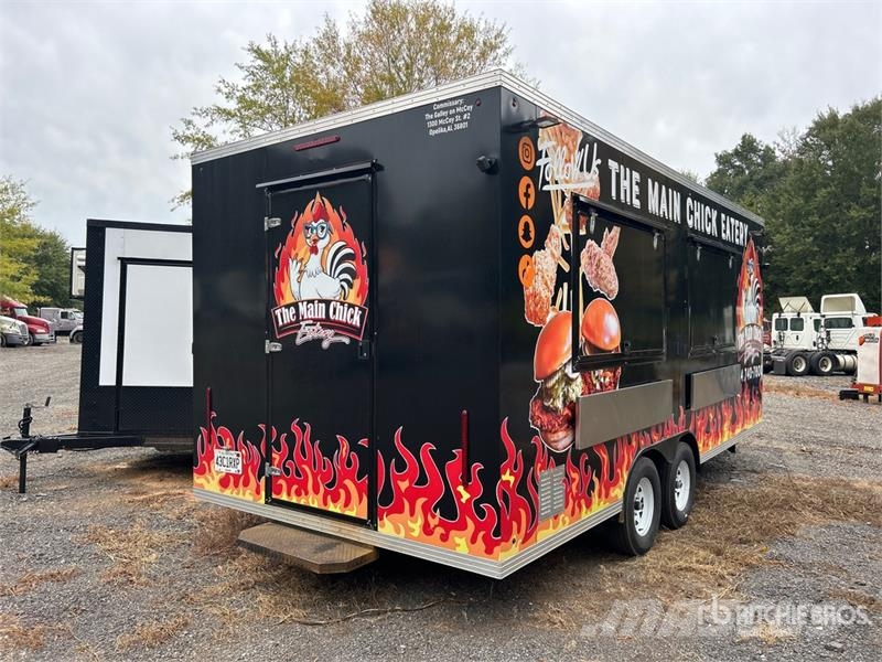 R&S Universal Manafactura Food T/A Concession Trailer 기타 트레일러